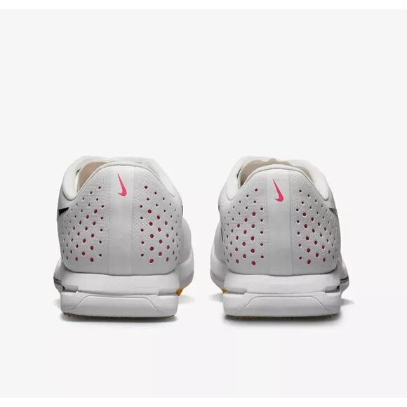 Nike Triple Jump Elite 2 Track Spikes Mens Size 9.5 White Black AO0808-101 NEW - Picture 5 of 10